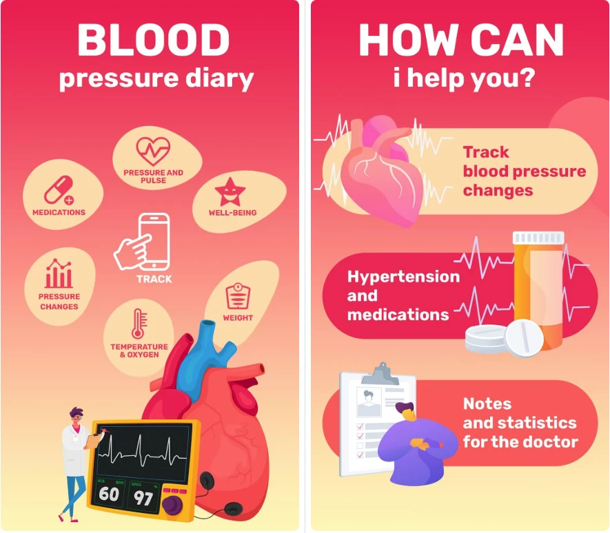 图片[1]-Blood Pressure Tracker 血压记录追踪器 v3.6.8 解锁高级版-主题测试