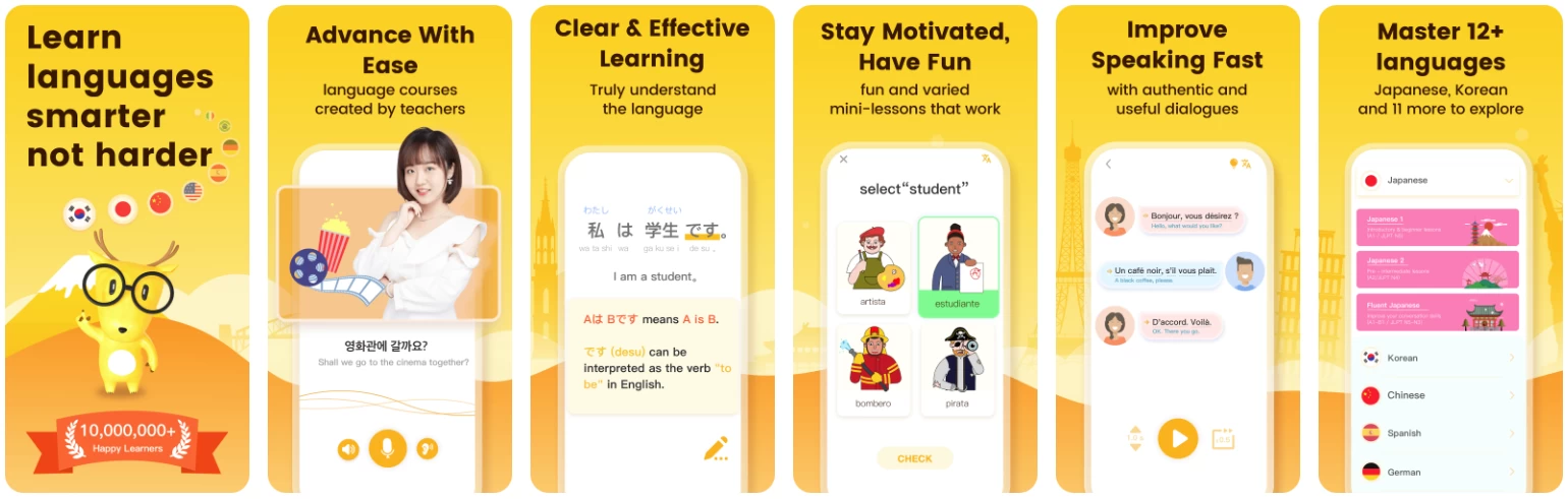 图片[1]-LingoDeer 鹿老师说外语 v2.99.320 解锁高级版-主题测试