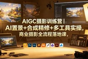 AIGC摄影训练营，AI置景+合成精修+多工具实操-主题测试