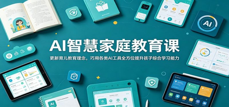 AI智慧家庭教育课：更新育儿教育理念，巧用各类AI工具全方位提升孩子综合学习能力-主题测试