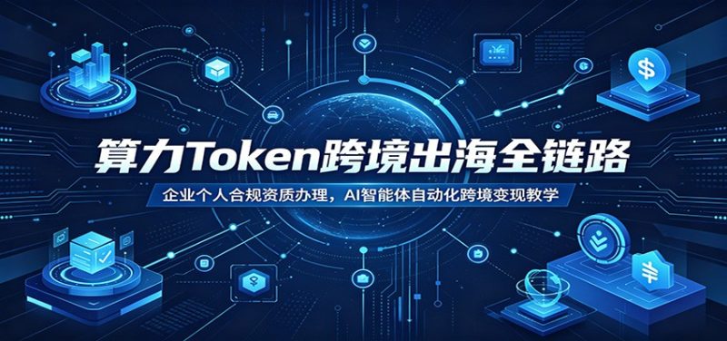 算力Token跨境出海全链路：企业个人合规资质办理，AI智能体自动化跨境变现教学-主题测试