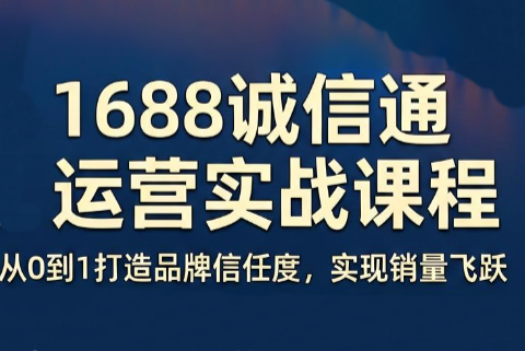 看山老师·阿里巴巴1688诚信通运营课程-主题测试