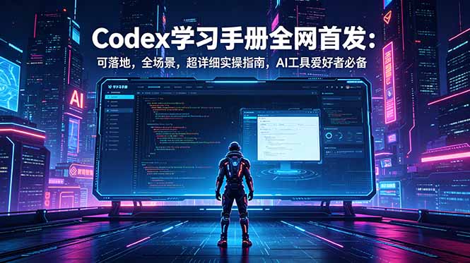 Codex学习手册全网首发：可落地，全场景，超详细实操指南，AI工具爱好者必备-主题测试