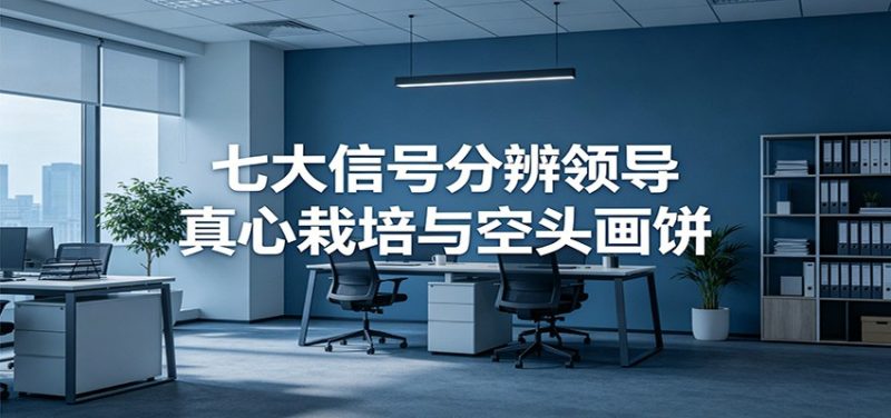 付费文章《七大信号分辨领导真心栽培与空头画饼》读懂管理背后人性逻辑-主题测试